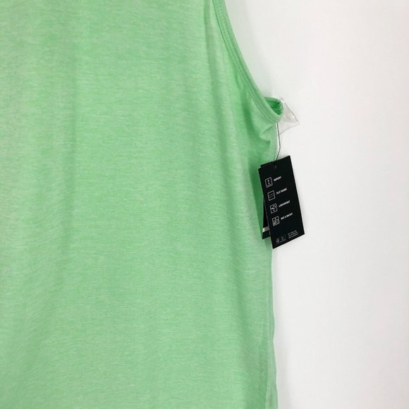 ID Ideology Womens Heathered Keyhole Back Sleeveless ActiveTank Top XS M L 2XL - Picture 4 of 8